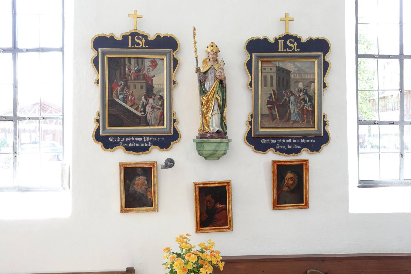 grafenaschau-st.wolfgang-h07 Detailansicht Gemälde und Statue