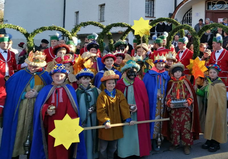 Sternsinger und Schäffler