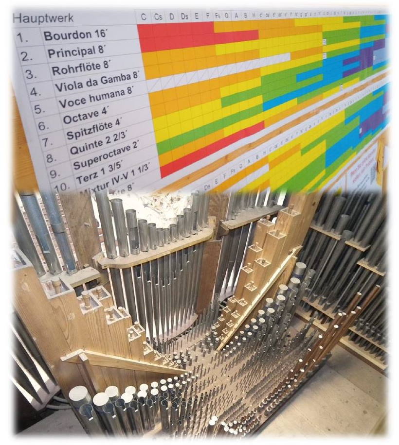 neue-orgel Teilansicht Orgelpfeifen